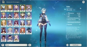 Eula + Albedo + Qiqi + Keqing + 2  5* weapons - Genshin Impact