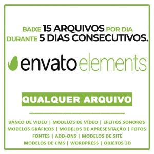 Baixe Arquivos Premium Do Site Envato Elements - Assinaturas e Premium