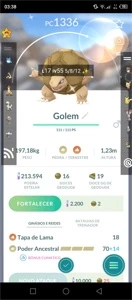Vendo pokémons shiny