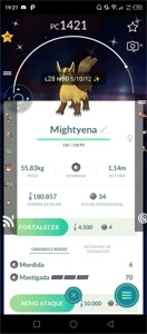 Vendo pokémons shiny