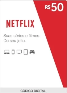 Giftcard Netflix R$50,00 - Gift Cards