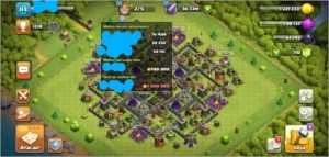 Conta Clash Of Clans CV 9 quase Full