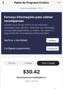 Conta Tiktok Monetizado (Com 30 Dólares) - Redes Sociais