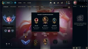 CONTA LEAGUE OF LEGENDS DIAMANTE 3 COM 36 SKINS LOL
