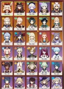 AR 57 - 12 (5 ⭐) / 20 (4 ⭐) - ITTO C1 - XIAO C1 - JEAN C2 - Genshin Impact