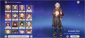 AR 57 - 12 (5 ⭐) / 20 (4 ⭐) - ITTO C1 - XIAO C1 - JEAN C2 - Genshin Impact