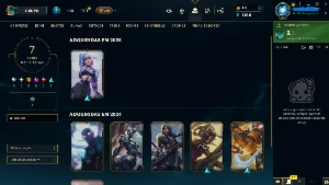 Conta LoL - Platina 4 (56 PdL) - League of Legends