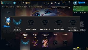 Conta LoL - Platina 4 (56 PdL) - League of Legends