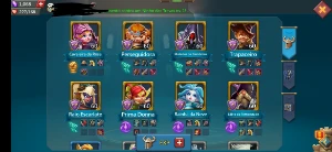 Conta162M de poder/T4 abertas/ 462K de Diamantes  - Lords Mobile
