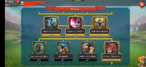 Conta162M de poder/T4 abertas/ 462K de Diamantes  - Lords Mobile