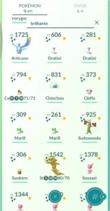 Conta pokemon go lvl38 - Pokémon