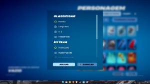 Conta Fortnite com 203 Skins