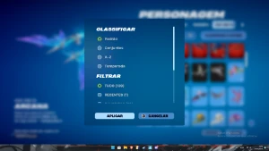 Conta Fortnite com 203 Skins