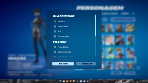 Conta Fortnite com 203 Skins