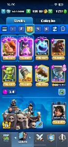 Conta de Clash Royale, 9 Anos de jogo