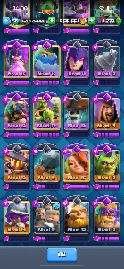 Conta de Clash Royale, 9 Anos de jogo