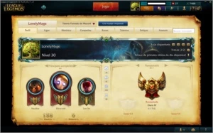 CONTA LOL OURO IV, BORDA PLATINA (S3 E S4) - League of Legends