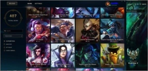 CONTA LEAGUE OF LEGENDS 407 Skins LOL