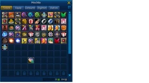 DMO CONTA LV 50 COM AOA BETA LADMO SERVIDOR LUCEMON - Digimon Masters Online