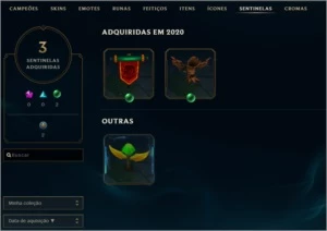 Conta unranked level 49,  6100 EA, 8 skins - League of Legends LOL