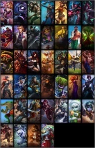 conta lol gold 5, com borda platina - League of Legends