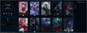 Conta Lol, 110 skins, Nv 201, Ex-Gold 2 - League of Legends
