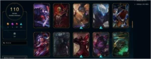 Conta Lol, 110 skins, Nv 201, Ex-Gold 2 - League of Legends