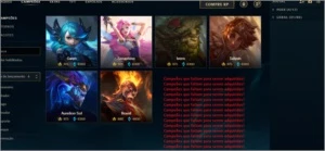 Conta Lol, 110 skins, Nv 201, Ex-Gold 2 - League of Legends