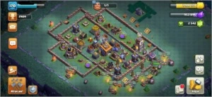 CV12 SEMI FULL TH12 VIRGEM DE ID 2500 GEMAS 3 SKINS PAISAGEM - Clash of Clans
