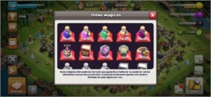 CV12 SEMI FULL TH12 VIRGEM DE ID 2500 GEMAS 3 SKINS PAISAGEM - Clash of Clans