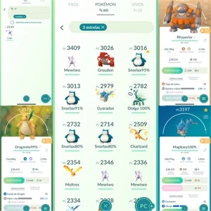 Conta Pokemon Go Nível 35 - Pokémon