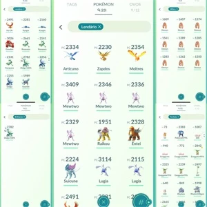 Conta Pokemon Go Nível 35 - Pokémon