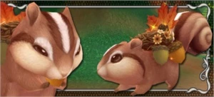 Montaria de Combate Esquilo Folha Vermelha - Grand Fantasia GF