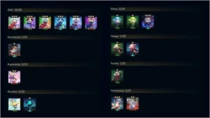 CONTA LEAGUE OF LEGENDS COM 116 PEQUENAS LENDAS E 37 SKINS LOL