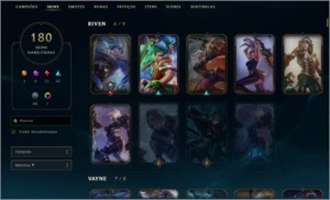 Conta League of Legends D5 LOL