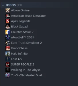 Conta steam