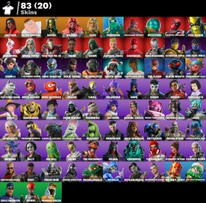 Conta Fortnite | 83 Skins | The Flash | Melhor Entrega