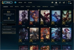 Conta League of Legends Diamond 1