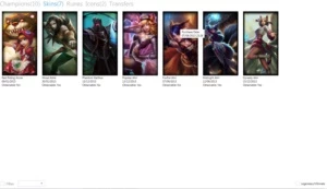 CONTA LOL LV14 COM 7 SKINS - League of Legends