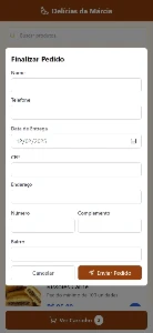 Sistema de pedidos Via Wp - Outros