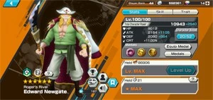 Conta One Piece Bounty Rush Rei Dos Piratas Roger lv100 Max - Outros
