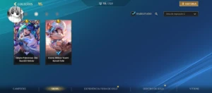 Conta main sup e mid gm, já foi monarca. - League of Legends LOL