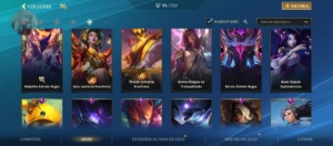 Conta main sup e mid gm, já foi monarca. - League of Legends LOL