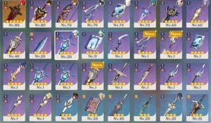 Conta com 6 personagens T5 e uma Arma T5 - Genshin Impact