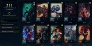 CONTA LOL GOLD II 83 SKINS 81 CAMPEÕES - League of Legends