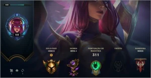 CONTA LOL GOLD II 83 SKINS 81 CAMPEÕES - League of Legends