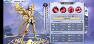 Conta saint Seiya awakening SSA