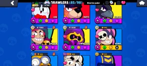 Conta de brawl stars
