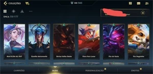 WILD RIFT CONTA BRASIL. NVL 40, DESDE O LANÇAMENTO. SKINS E+ - League of Legends: Wild Rift LOL WR
