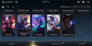 WILD RIFT CONTA BRASIL. NVL 40, DESDE O LANÇAMENTO. SKINS E+ - League of Legends: Wild Rift LOL WR
